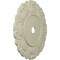 Ekena Millwork Angel Ceiling Medallion (Fits Canopies up to 15 3/4"), 32 1/4"OD x 3 5/8"ID x 1 1/8"P, Clear Yellow CM32ANCYF - alternate 4